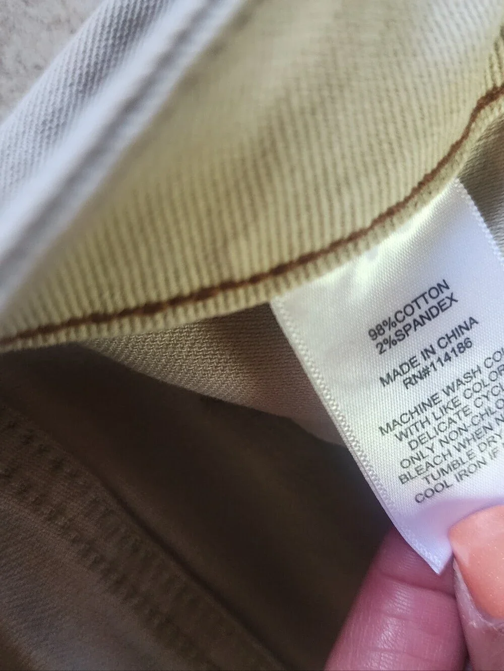 FRYE AND CO. Light Cream Wide Leg Jeans